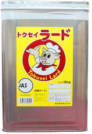 徳島製油 トクセイラード 一斗缶　15㎏ Amazon.co.jp: 徳島製油 トクセイ ラード 業務用 15kg 一斗缶 : 食品